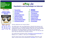 Desktop Screenshot of epsy.de